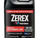 Zerex Extended Life Red Heavy Duty (Hd) 50/50 Prediluted Ready-To-Use Antifreeze/Coolant 1 Ga