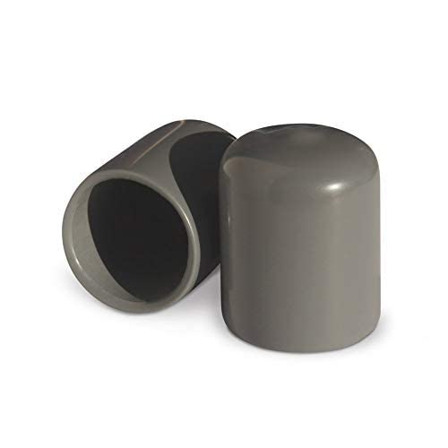 Colorlugs Vinyl Lug Nut Cover | Grey | Flexible Fit Wheel Lug Nut Cap | Fits 21-23 Mm | Pack Of 25 | Includes Deluxe Extractor |