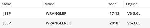 OAW CR4500 Engine Water Pump for 2012 2013 2014 2015 2016 2017 2018 Jeep Wrangler V6 3.6L Replace#NP1936 US6699 WP1169B OE# 6807