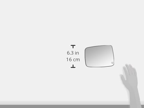 Fit System 33244 Driver Side Heated Mirror Glass W/Backing Plate, Dodge Ram Pick-Up 1500, Ram Pick-Up 2500, 3500, 6 3/8'' X 9''