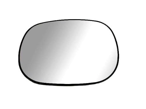 Driver Side Non-heated Mirror Glass w/backing plate, Dodge Dakota Pick-Up, Durango, Full Size Van, Pick-Up, foldaway mirrors, 6 5/8&quot; x 9 1/4&quot; x 9 3/8&quot;