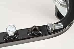 Jegs Rolling Engine Cradle | Chevy Small Block And Big Block | Steel Construction | Black Powder Coat | 3” Heavy Duty Steel Wheels | 750 Lbs Capacity | Storage Hardware Included | Easy Assembly