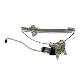 Trq Rear Right Power Window Regulator & Motor Assembly Passenger Side Compatible With 2005-2015 Nissan Xterra