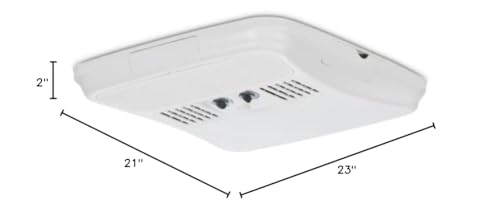 Dometic Air Distribution Box - White Air Conditioner Adb With Manual Control - Universal Fit Ac Unit For Non-Ducted