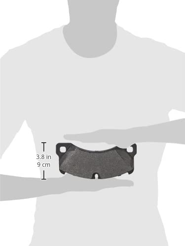 BOSCH BE1349 Blue Semi-Metallic Disc Brake Pad Set - Compatible With Select Porsche Cayenne, Macan, Panamera; Volkswagen Touareg