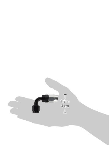 Russell 610163 -6 An 90 Degree Full Flow Hose End