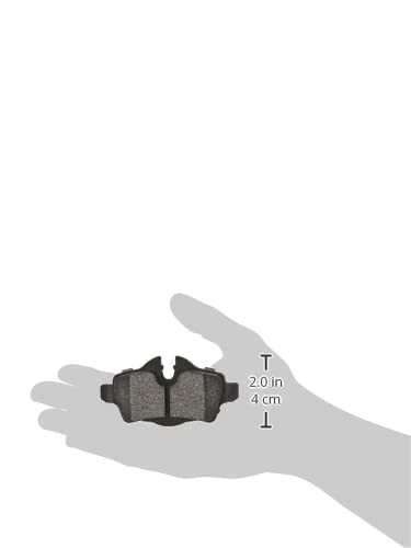 BOSCH BC1309 QuietCast Premium Ceramic Disc Brake Pad Set - Compatible with Select Mini Cooper; REAR