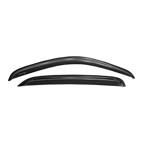 Trailfx Rain Guard Tape On Window Vent Visors Acrylic With A Smoke Tint 2 Piece Compatible With Series 94-03 - 2127H