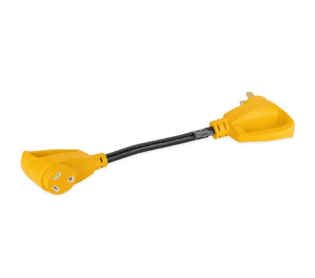 Power Grip Dog Bone Electric Adapter 30Amp M/50Amp