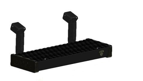 Carr'S 133331-1: Maxgrip Side Step - Xp3 Black Powder Coat - (Single)