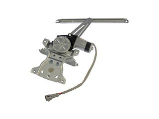 Trq Rear Left Power Window Regulator & Motor Assembly Drivers Side Compatible With 1996-2000 Toyota Rav4