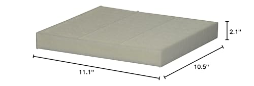 ECOGARD XC10386 Premium Cabin Air Filter Fits Chevrolet Silverado 1500 2014-2018, Tahoe 2015-2020, Suburban 2015-2020, Silverado 2500 HD 2015-2019, Silverado 2500 HD DIESEL 2015-2019