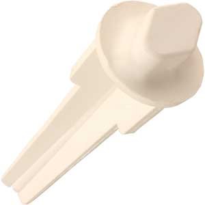 Jr Products 95345 Lavatory Sink Stopper - Parchment