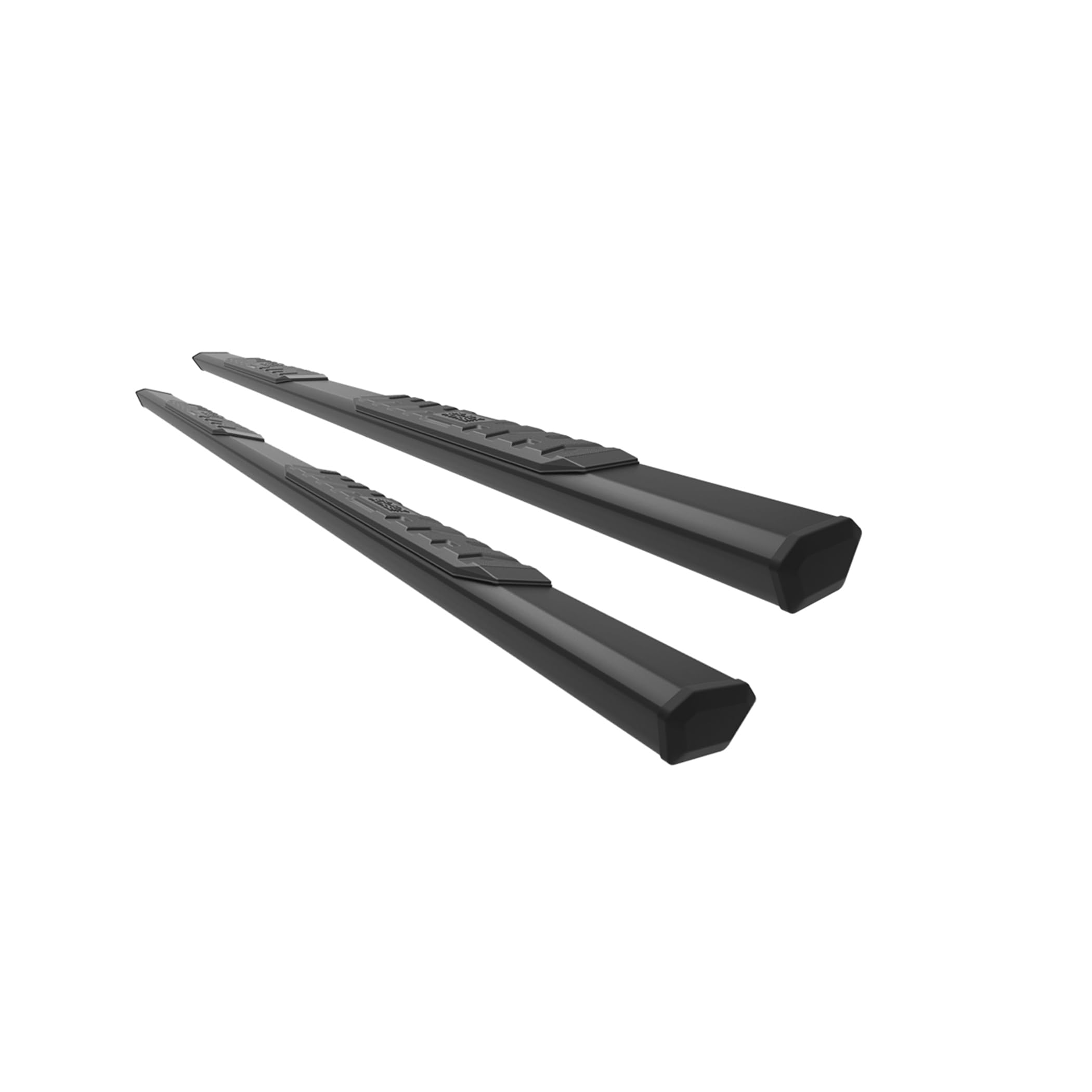Black Horse Epic Running Boards Black Compatible With 2019-2025 Ram 1500 Quad Cab (Excl. 19-25 Ram 1500 Classic)-E0776