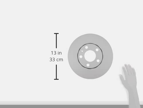 BOSCH 14010012 QuietCast Premium Disc Brake Rotor - Compatible with Select Audi 100, 100 Quattro, A4, A4 Quattro, A6, A6 Quattro