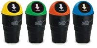 Mini Car Dustbin 2 Pc  Waste Management Bin for Car, Office, Home & Vehicle  Car Accessories, Portable Garbage Organizer with 