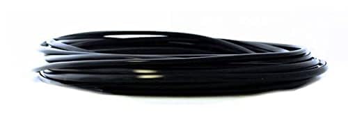 Cowles Custom - Enhanced 50Ft Black U-Channel Edge Guard Trim, 50Ft Flexible Plastic (Pvc) Bumper Protector Accessory, Door Guar