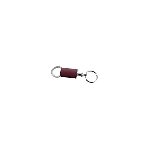 Au-Tomotive Gold Anodized Aluminum Valet Key Fob For Dodge Ram (Burgundy)