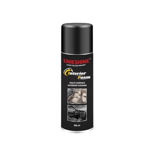 Unieshine 3M Foam Car Interior Cleaner 500Ml | Unieshine Upholstery & Leather Cleaner | Advanced Foaming Formula For Car Seats &