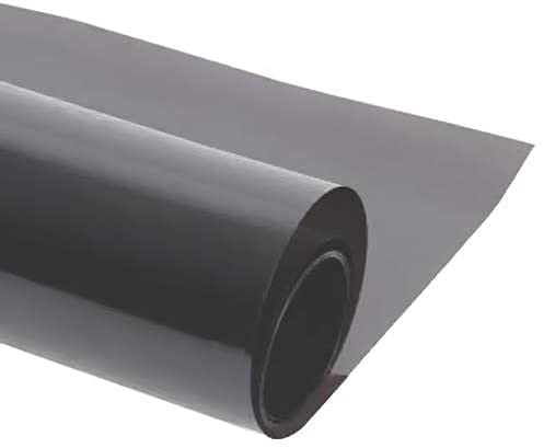 VViViD Transparent Colorful Vinyl Window Tinting Sheets (1.49ft x 5ft, Dark)