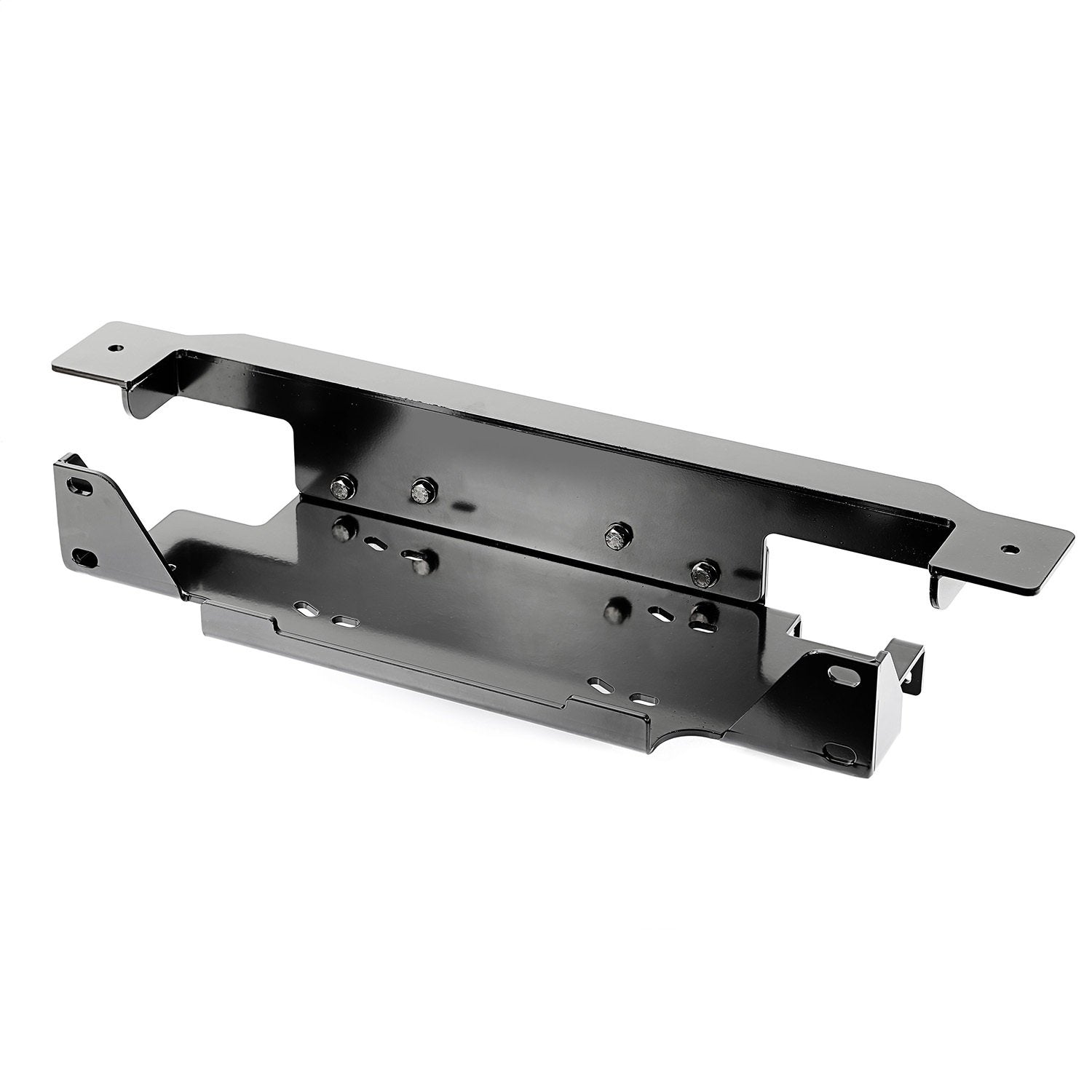 Rugged Ridge | Winch Mounting Plate, Stamped Bumper, Steel | 11543.15 | Fits 2013-2018 Jeep Wrangler Jk