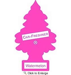 Car Freshner C15-U3S32020 Watermelon Little Air Freshener44; Pack Of 3