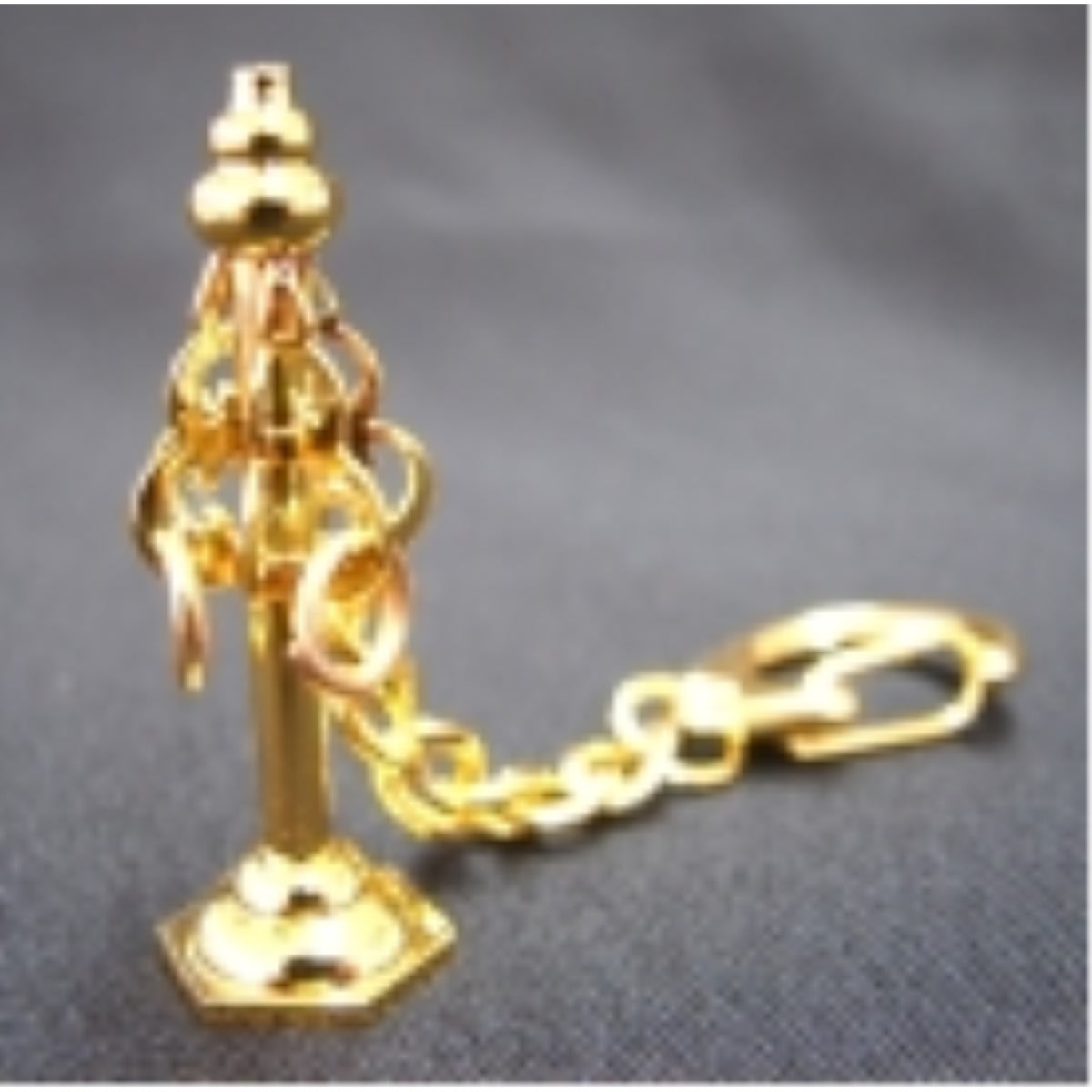 Staff Of Ksitigarbha Keychain
