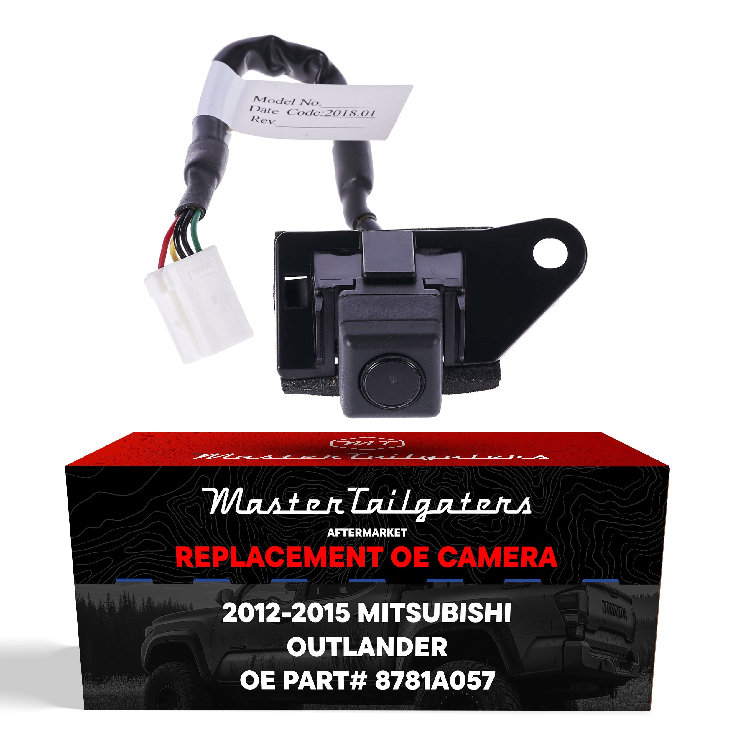 Mitsubishi Outlander Sport Type 1 (2012-2015) OEM Replacement Backup Camera OE Part # 8781A057