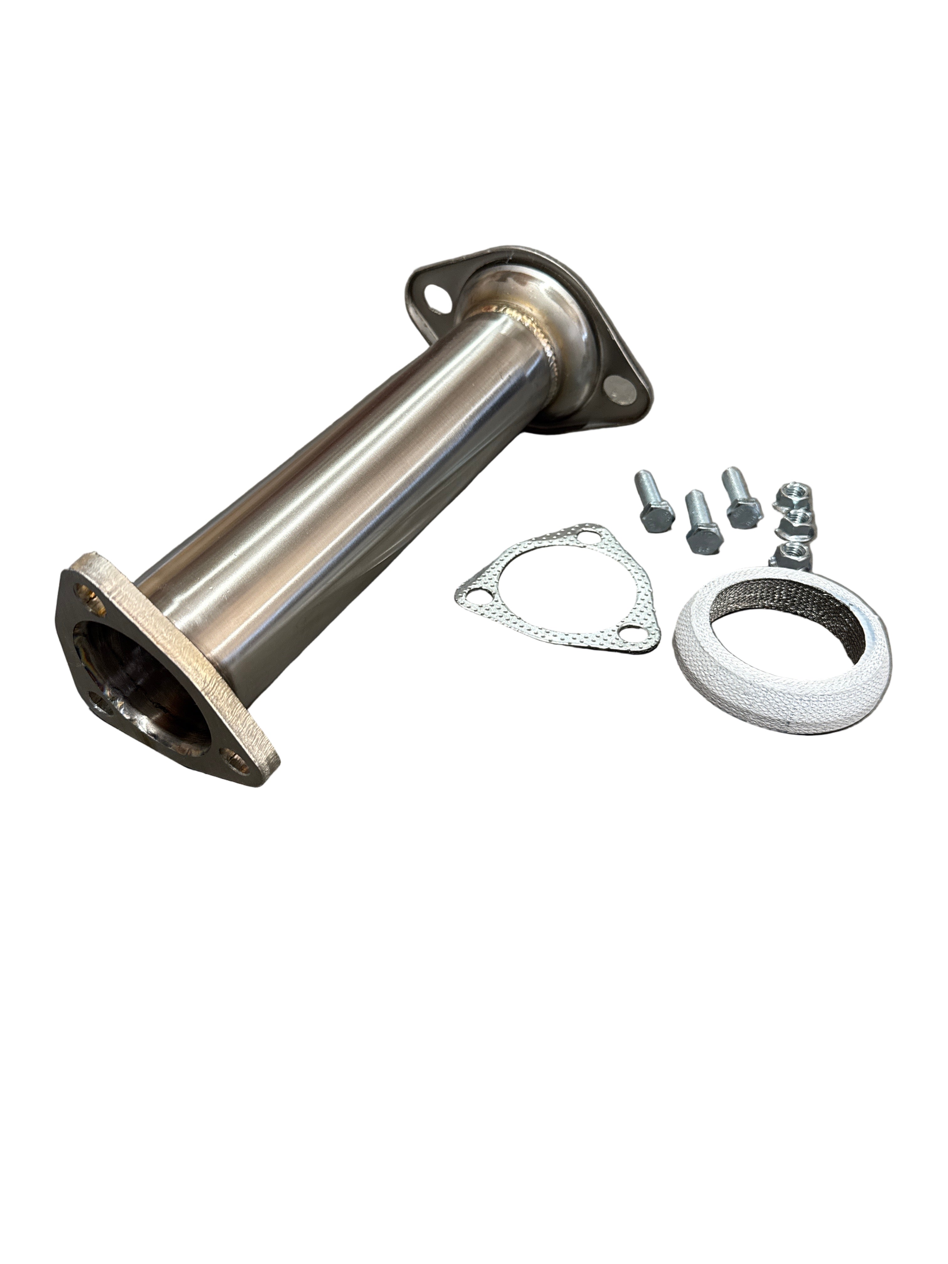 SPDZ1 96-00 Honda Civic EK9 test pipe Straight Flow with 2.5" Donut Gasket and Flange