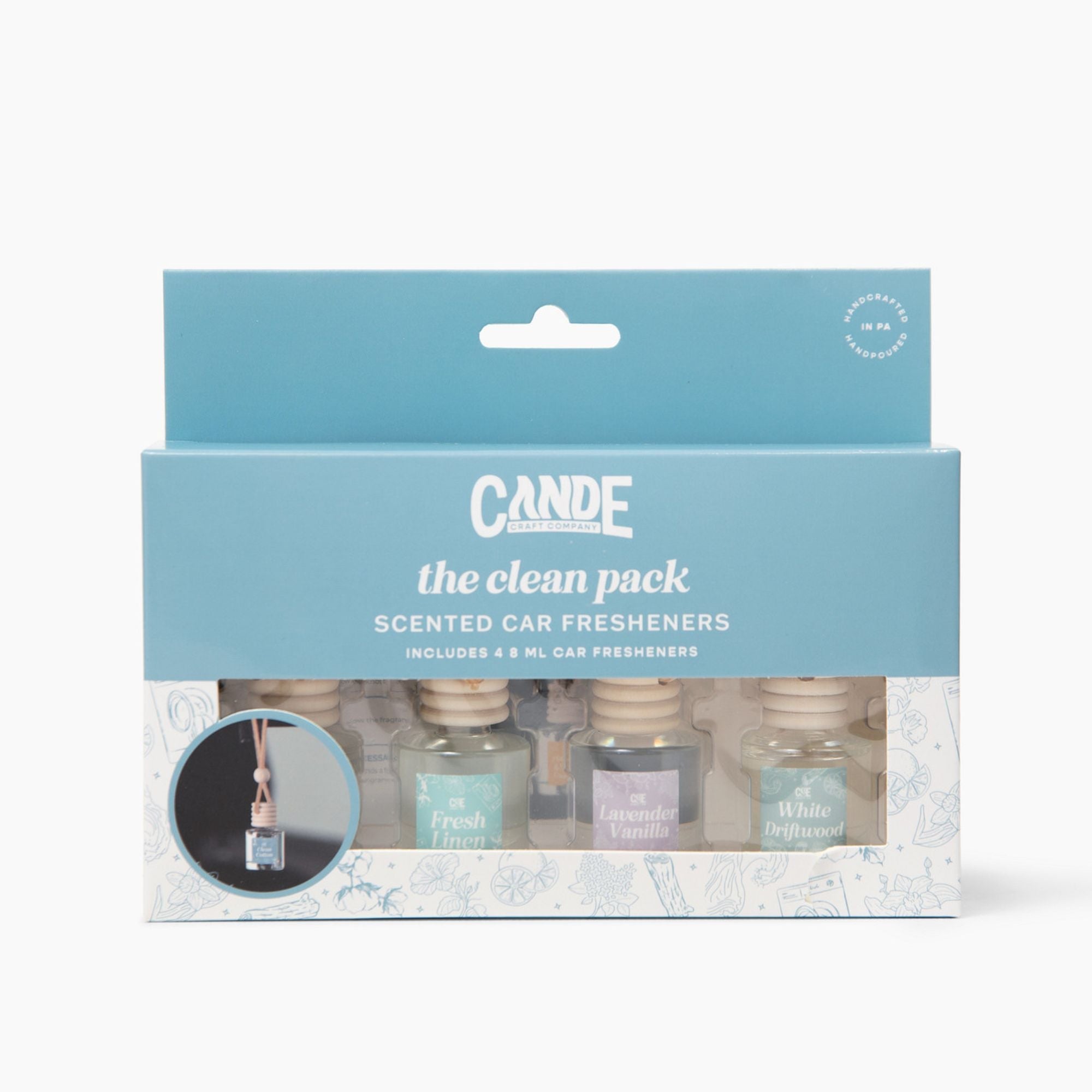 Four-Pack Car Fresheners Bundle