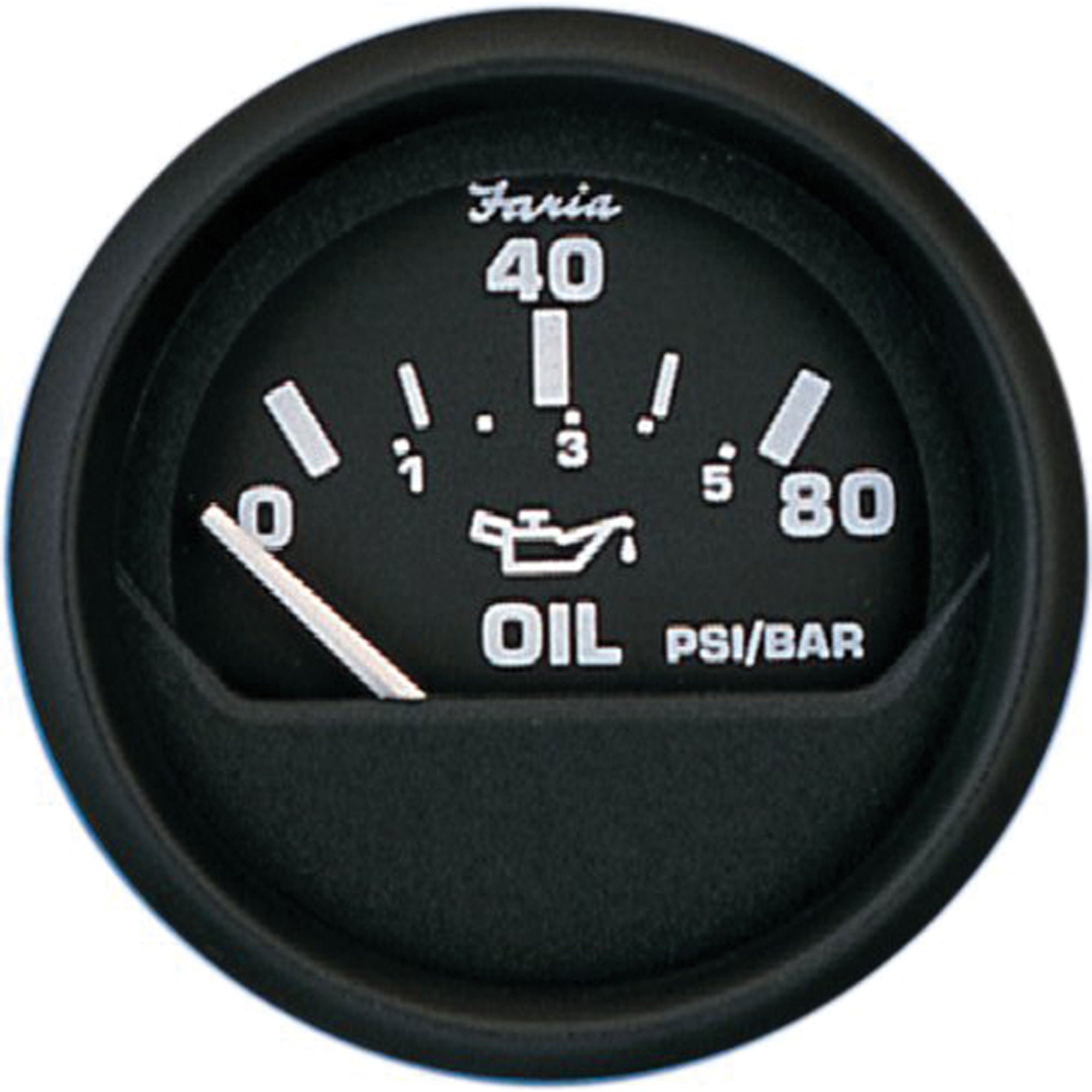 Faria 12803 Oil Pressure Gauge - Euro