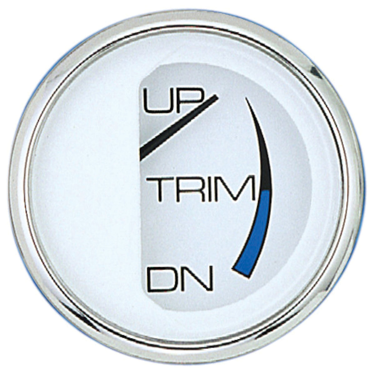 Faria 13807 Mercury Trim Gauge - Chesapeake White