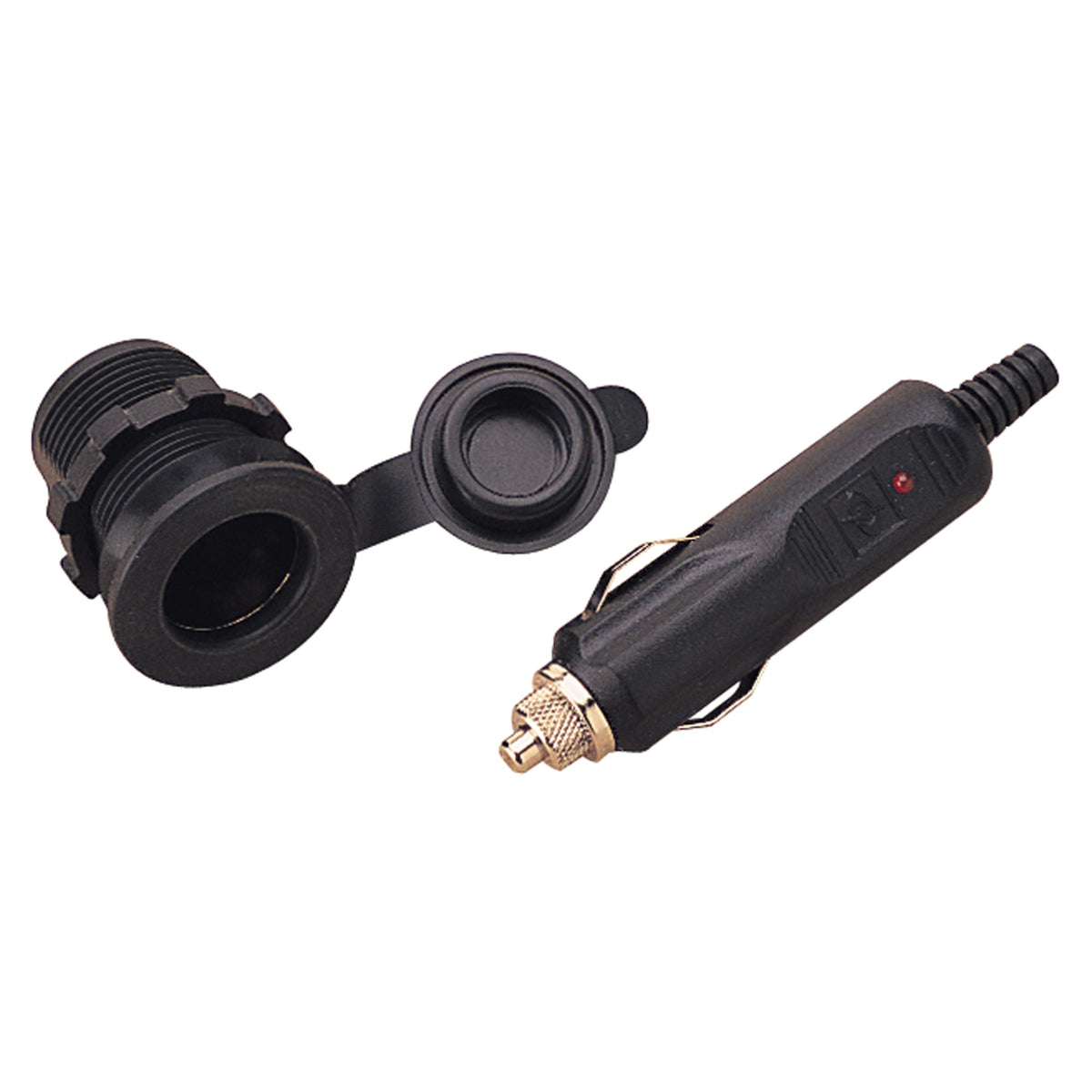 Sea-Dog 426115-1 Deluxe Power Socket & Cap 12 V