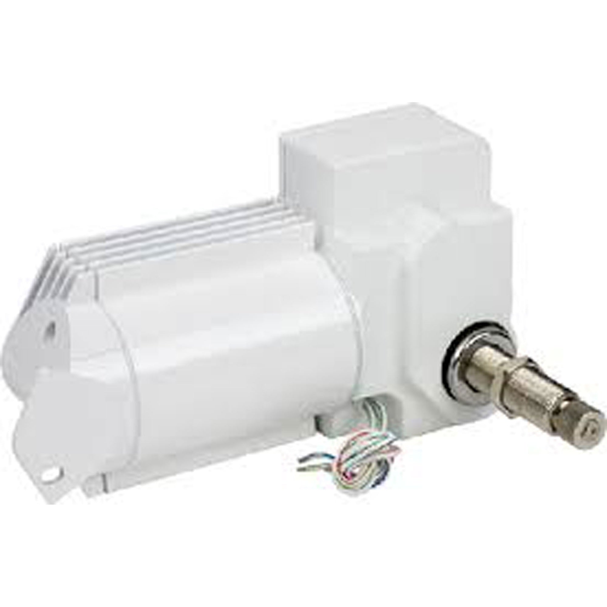 SeaDog 412128W3 MRV Wiper Motor  80 Sweep, 2.5 Shaft Length, White
