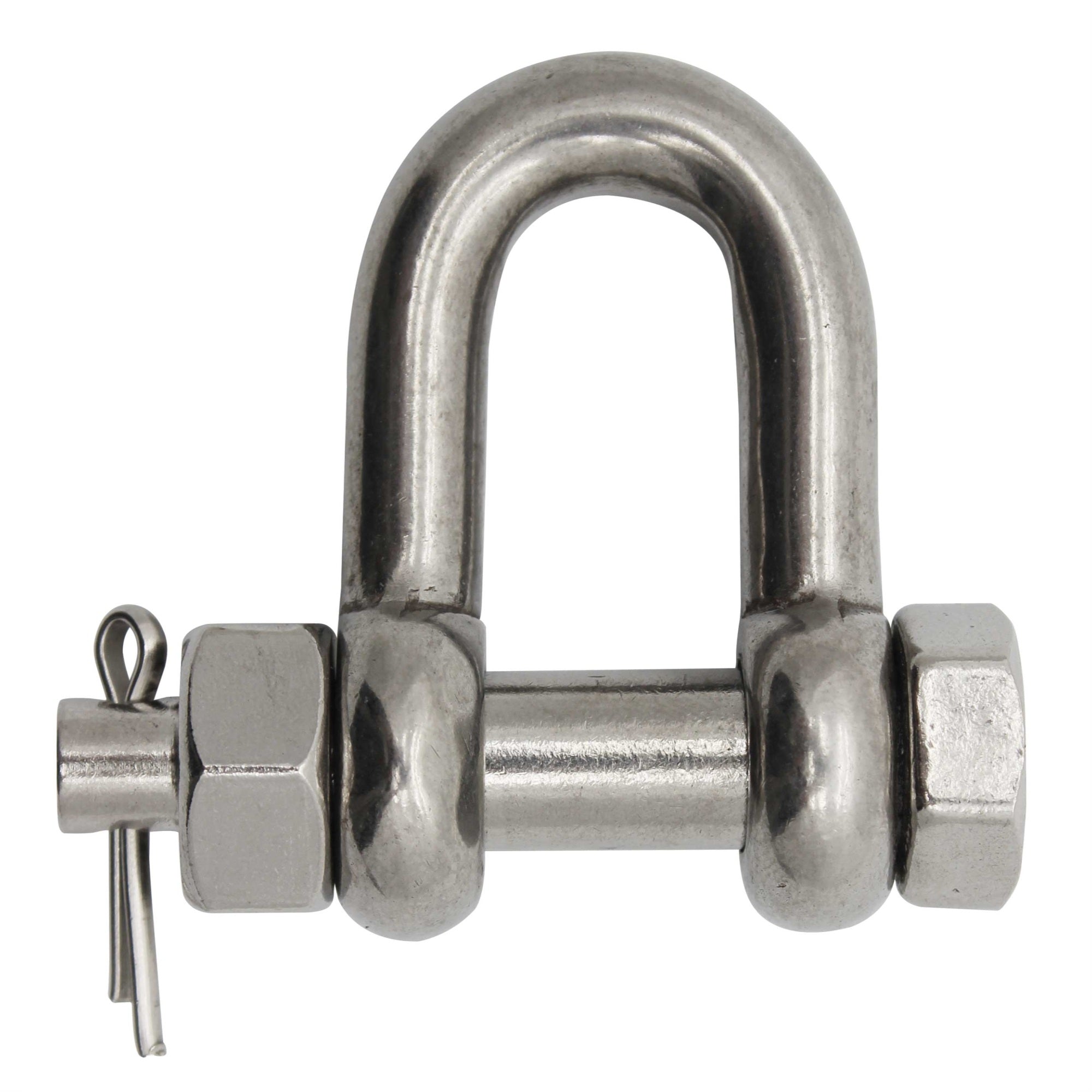 Extreme Max 3006.8363 BoatTector Stainless Steel BoltType Chain Shackle  1