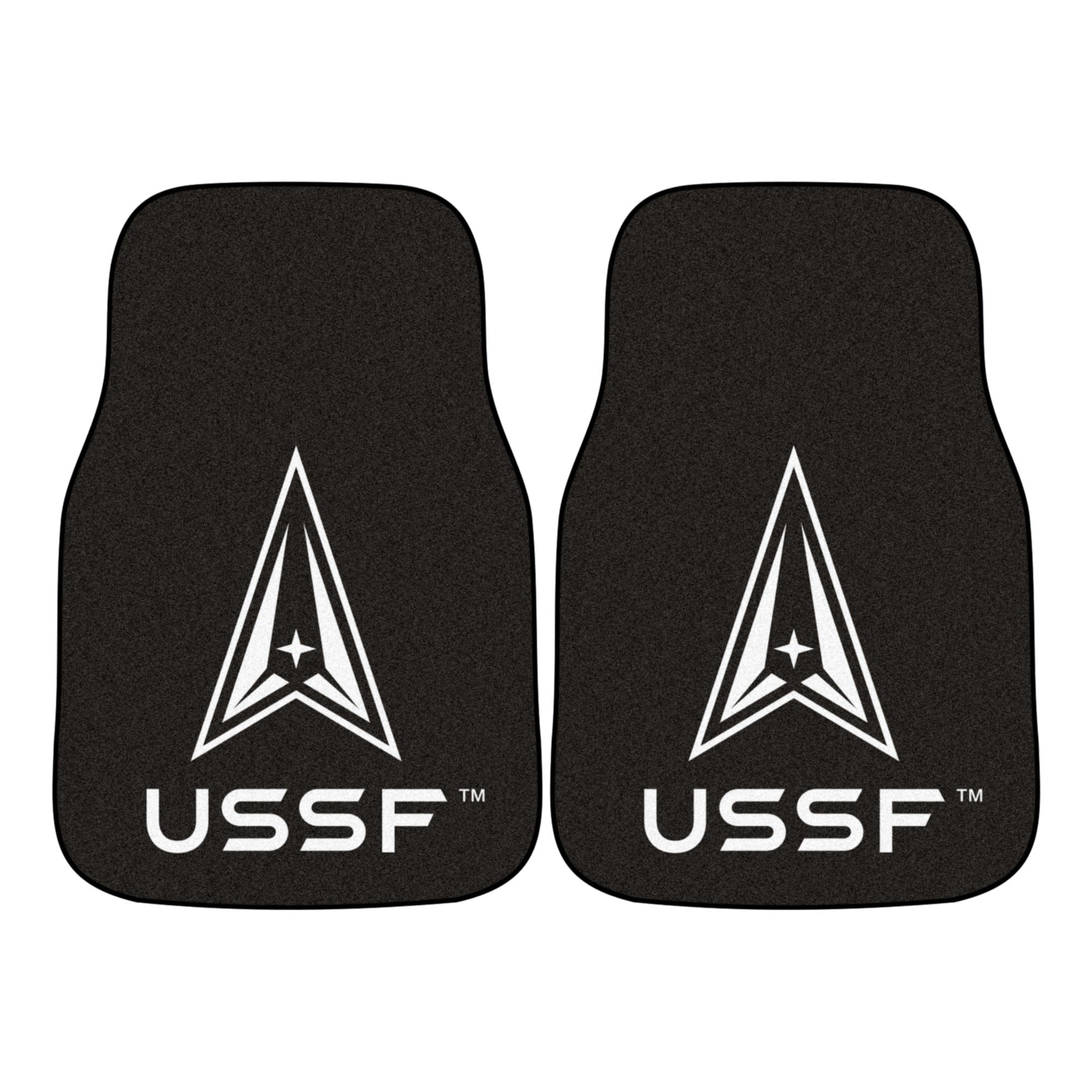 Fanmats, United States Space Force 2pc Carpet Car Mat Set
