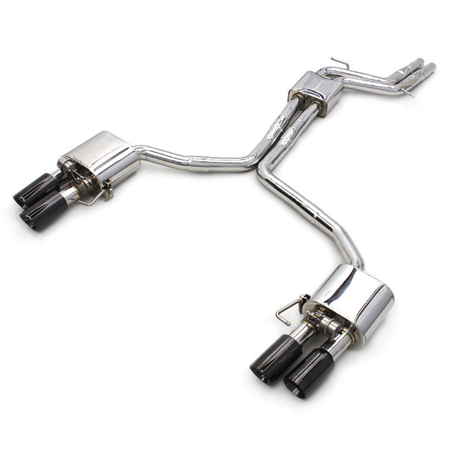 Stainless Valved Catback Exhaust System for Audi B9 S4 S5