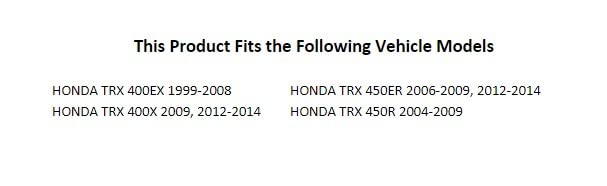 Tusk Extended Rear Wheel Hubs Compatible With Honda Trx 400Ex 1999-2008, 400X, 450Er, 450R