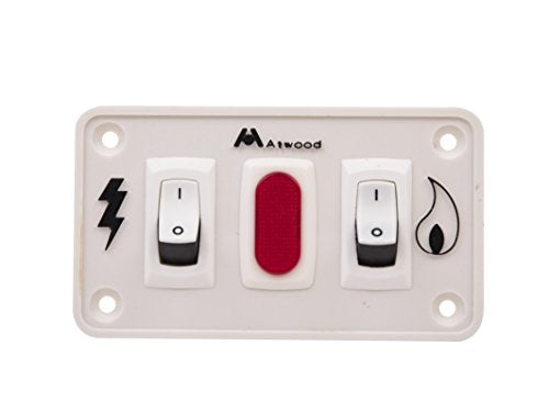 Atwood 91230 Kit, Switch Panel Dual - White