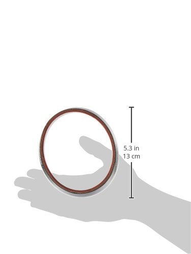 Vibrant Performance 2837 Silicone Straight Transition Connector, Black, 4'' X 4-1/2''