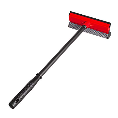 Dsv Standard Window Squeegee For Car Windows, 2-In-1 Window Cleaner For Car Windshield, Gas Station, Shower, And Glass  Auto Squ