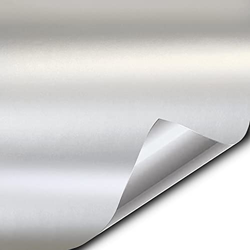 Vvivid+ Premium Vinyl Wrap Film (1.49Ft X 5Ft, Matte Suzuka Ice Grey)
