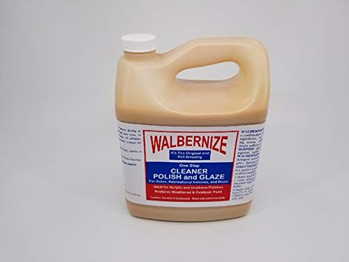 Walbernize One Step Cleaner Polish And Glaze 64 Ounce