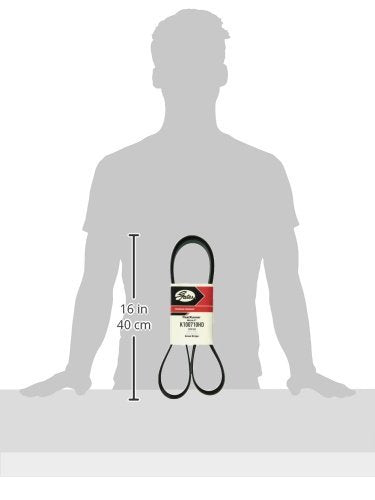 Gates K100710Hd Fleetrunner Micro-V Serpentine Drive Belt