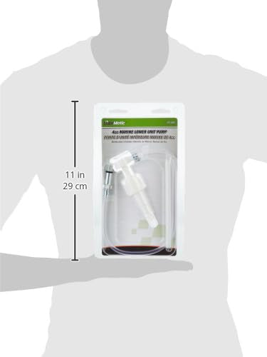 LubriMatic 55-005 4CC Fluid Pump for Quart Size Bottles w/ Metal Marine Fitting