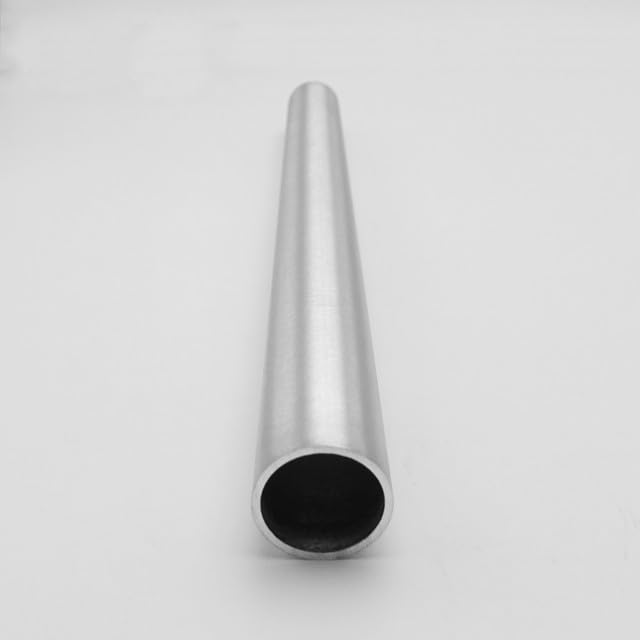 Ac Performance 1.5'' (38Mm) Od Straight Aluminum Intercooler Pipe Air Intake Tube, Brushed Finish