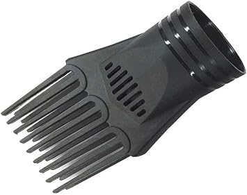 Jowxsx Universal Hair Dryer Comb Nozzle  1Pc Plastic Hairdressing Salon Blow Comb Attachment  Hair Styling Nozzle Tool for Straightening Detangling Fine Curly Natural Hair Combs-New