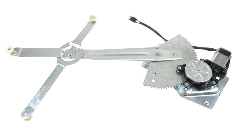 Trq Front Left Power Window Regulator & Motor Assembly Drivers Side Compatible With 1981-1995 Chevrolet G10 G20 1981-1996 G30 Gm