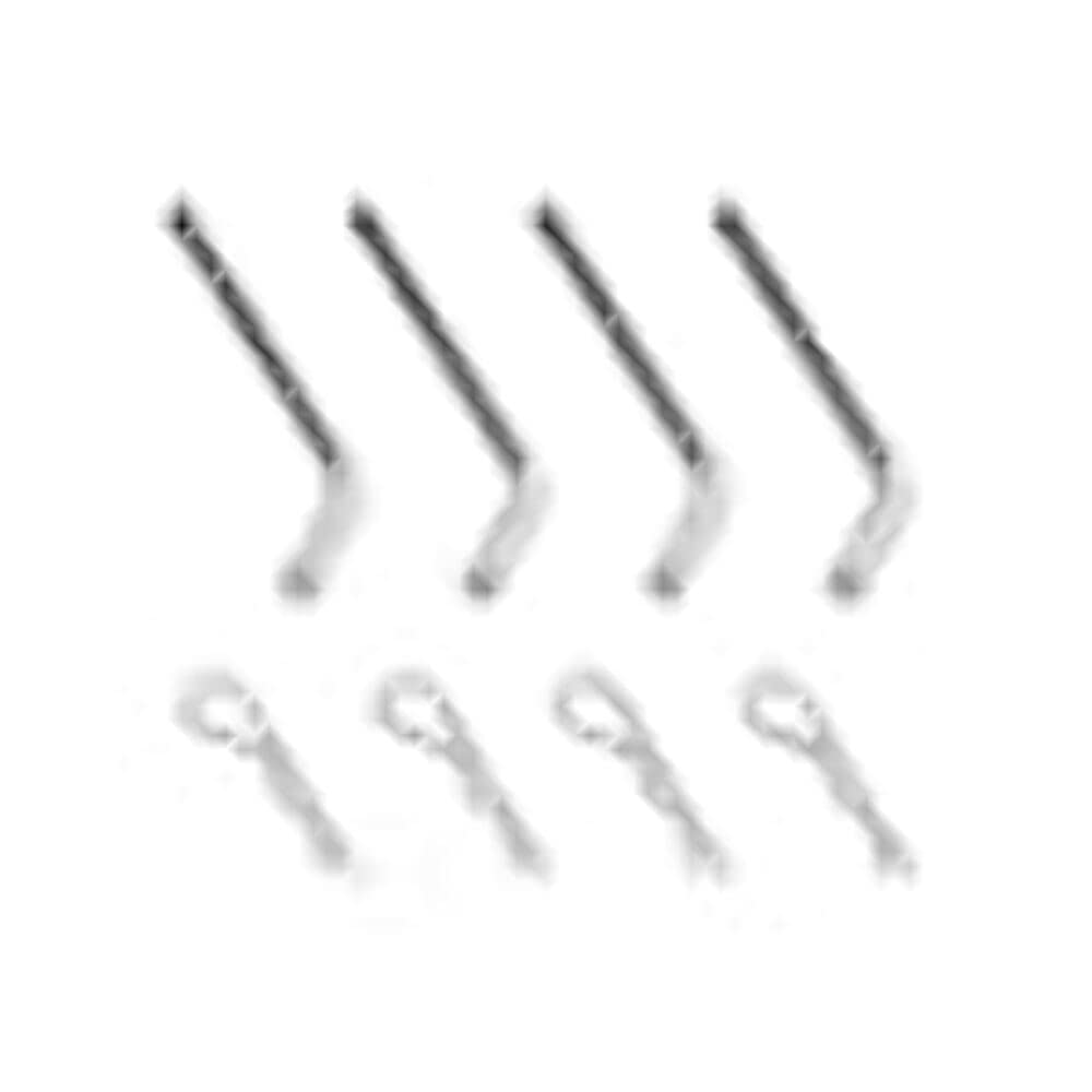 Reese 58467RTL PIN&CLIP 1/2 HOLED BENT