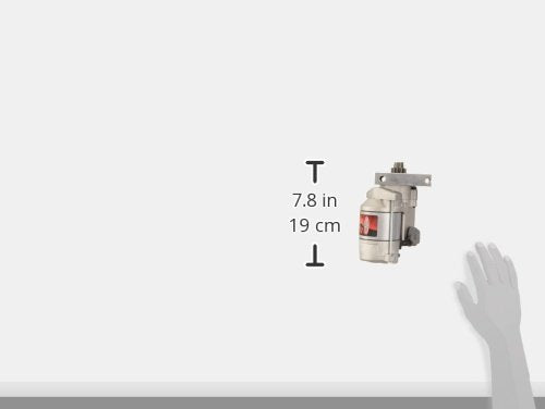 Powermaster Starter, Xs Torque, 4.4:1 Gear Reduction, Natural, 168 Tooth Flywheel, Straight Bolt, Gm V8, Each
